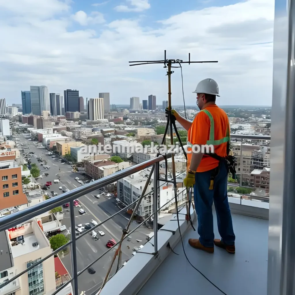 نصب آنتن اینترنت و تلویزیون در شرق تهران